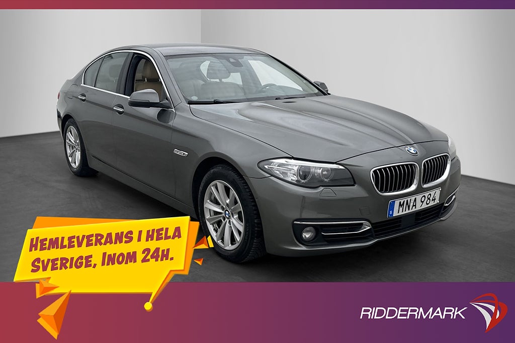 BMW 530 D xDrive Luxury Line Kamera Navi Rattvärme Drag