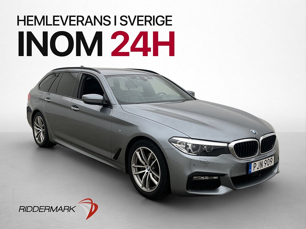 BMW 520d Touring 190hk M-Sport Navi Kamera Läder Sensor
