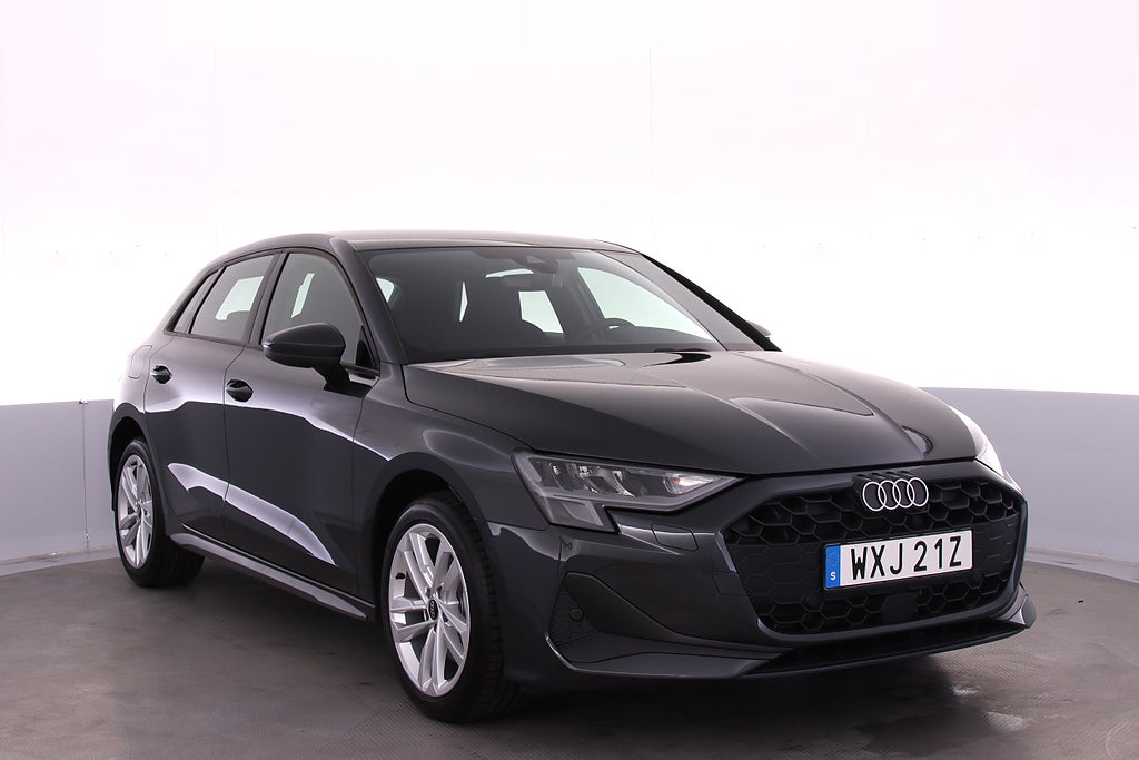 Audi A3 Sportback 40 TFSI e 204hk Laddhybrid Privatleasing!