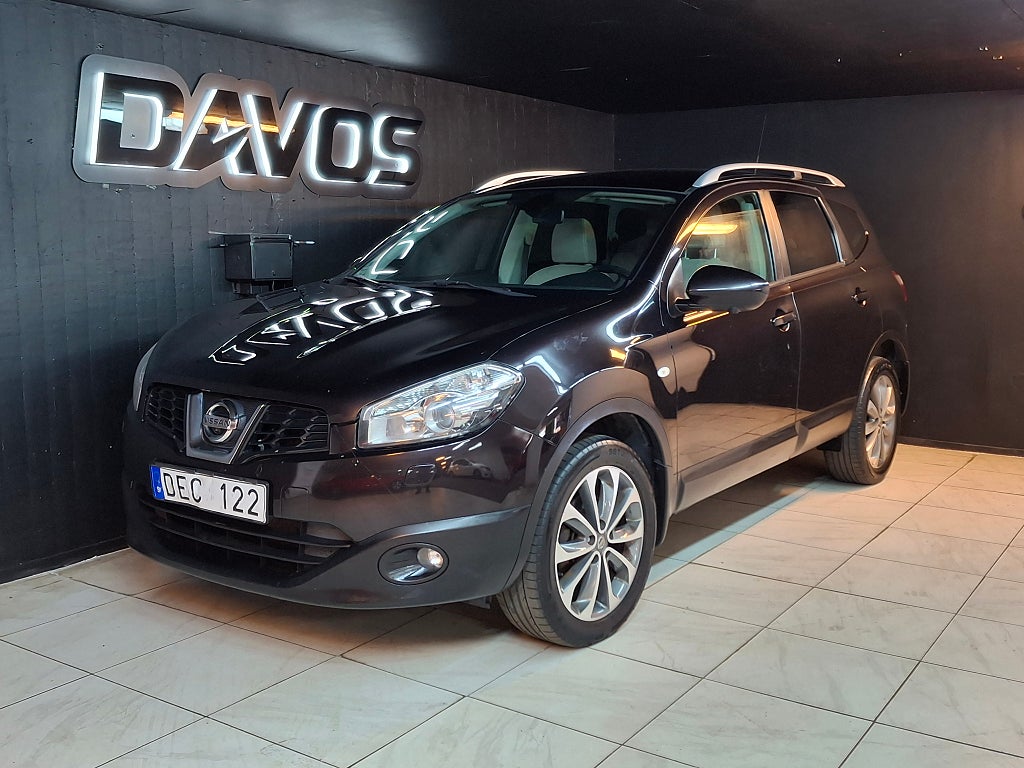 Nissan Qashqai+2 2.0 7-sits panorama GPS Kamera 