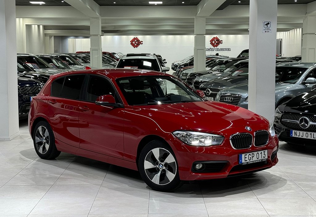 BMW 118 d xDrive 5-dörrars Eu 6/M-Ratt/NyServ/NyBes/S&V Hjul