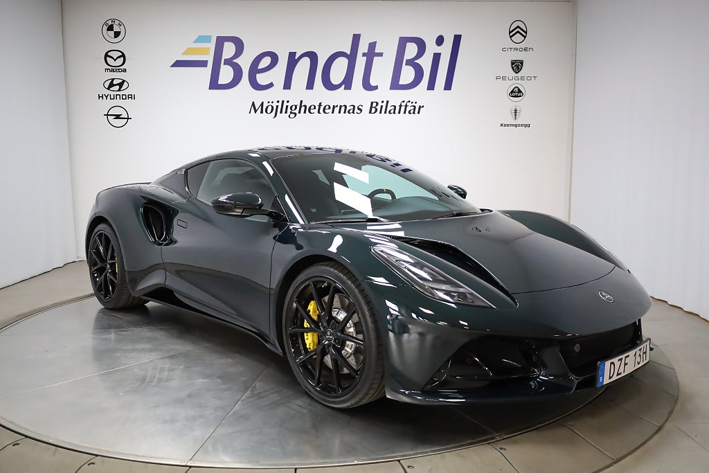 Lotus Emira Turbo SE 2.0 DCT | Full Black pack | KEF | 2,99% RÄNTA