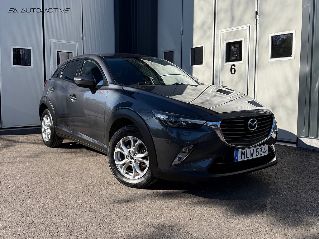 Mazda CX-3 2.0 SKYACTIV-G Euro 6 / 2 brukare / Navi / Motorvärmare