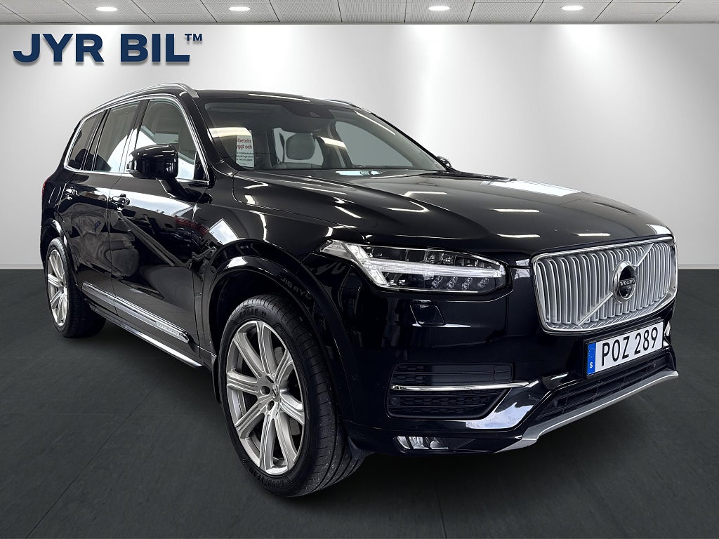 Volvo XC90 D5 AWD 7-sits Inscription / B&W / HuD / 360 / Pano