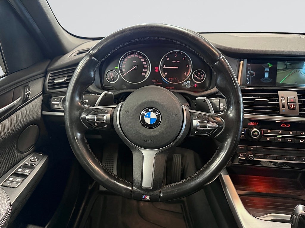 BMW X3 xDrive20d M Sport DRAG Backkamera Pano H/K Adaptiv-fart bild 12