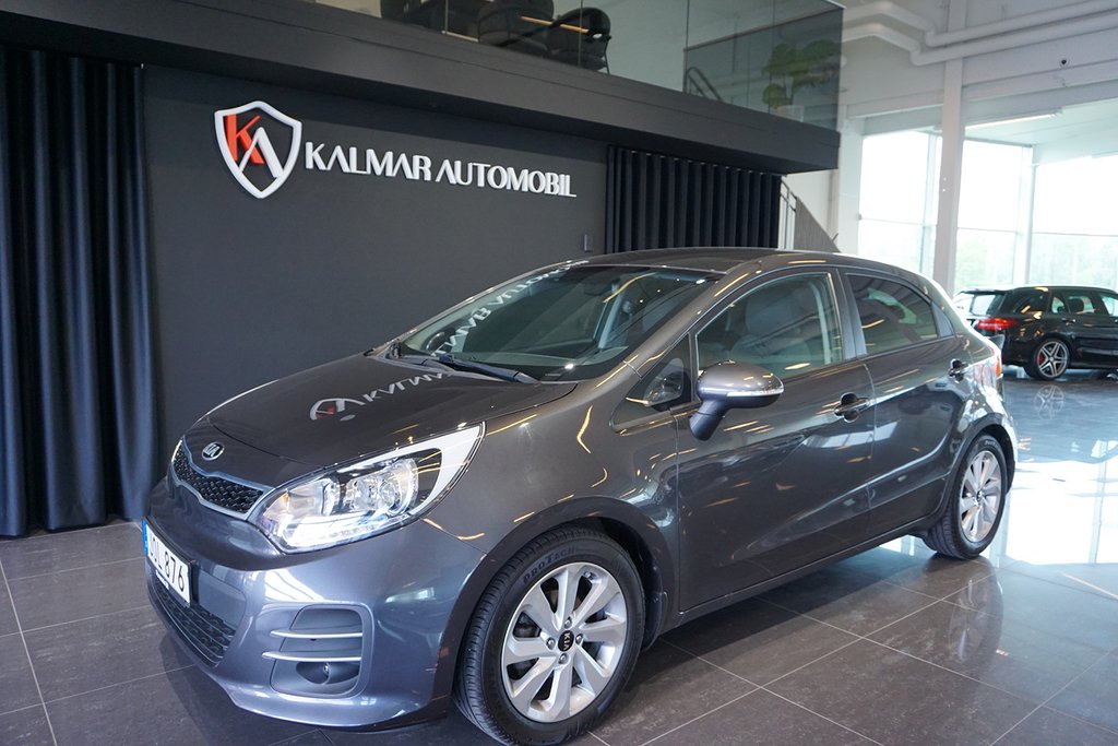 Kia Rio 5-dörrar 1.2 CVVT GLS 84hk 7.100Mil Svensksåld