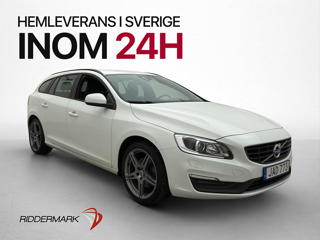Volvo V60 T3 152hk Classic Edition VOC Värmare Rattvärme