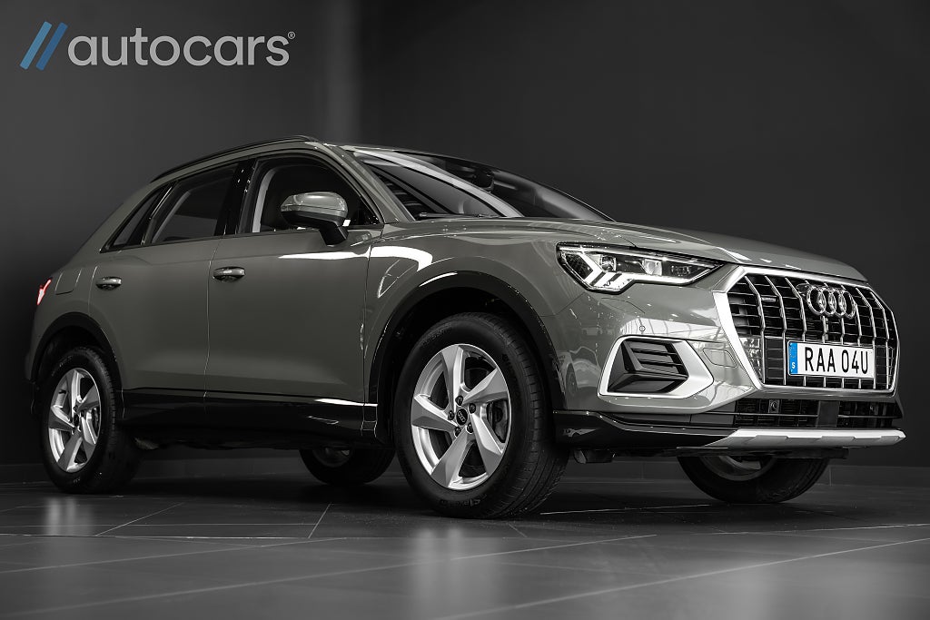 Audi Q3 40 TFSI Quattro S Tronic|Leasbar|Evolution|Värmare|Drag