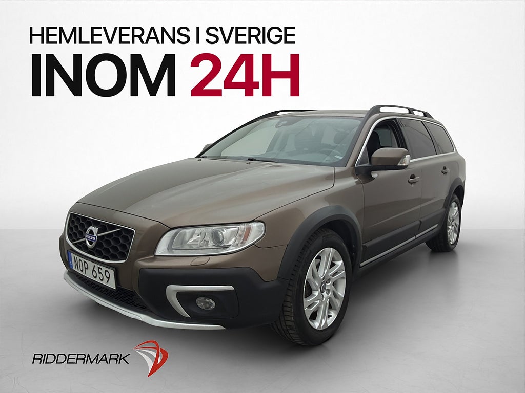 Volvo XC70 D4 AWD 181hk Momentum Skinn Värm VoC Drag