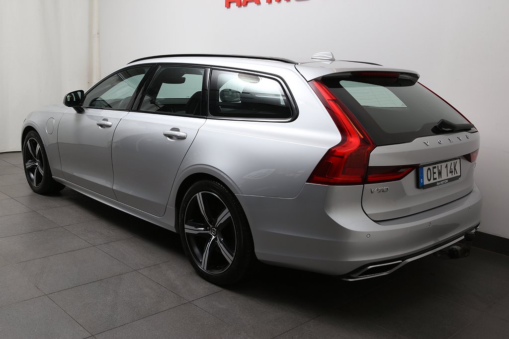 Volvo V90 Recharge T8 392hk R-Design AWD VOC Drag Leasbar 2020