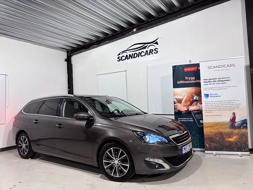 Peugeot 308 sw 1.6 NYBESIk&SERV 1 ÄGARE ADAPTIVFARTH PANO DRAG B-KAMER