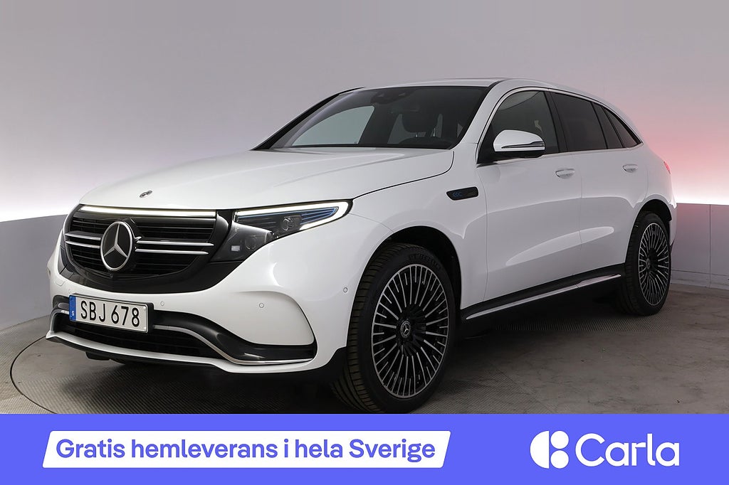 Mercedes-Benz EQC 400 4MATIC AMG Pano HUD Elstol Navi Drag