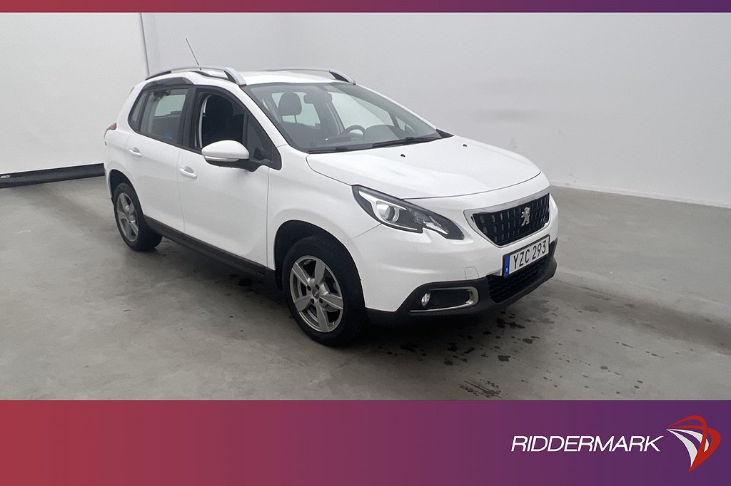 Peugeot 2008 1.2 VTi 82hk Active 0,49L/mil Låg Skatt