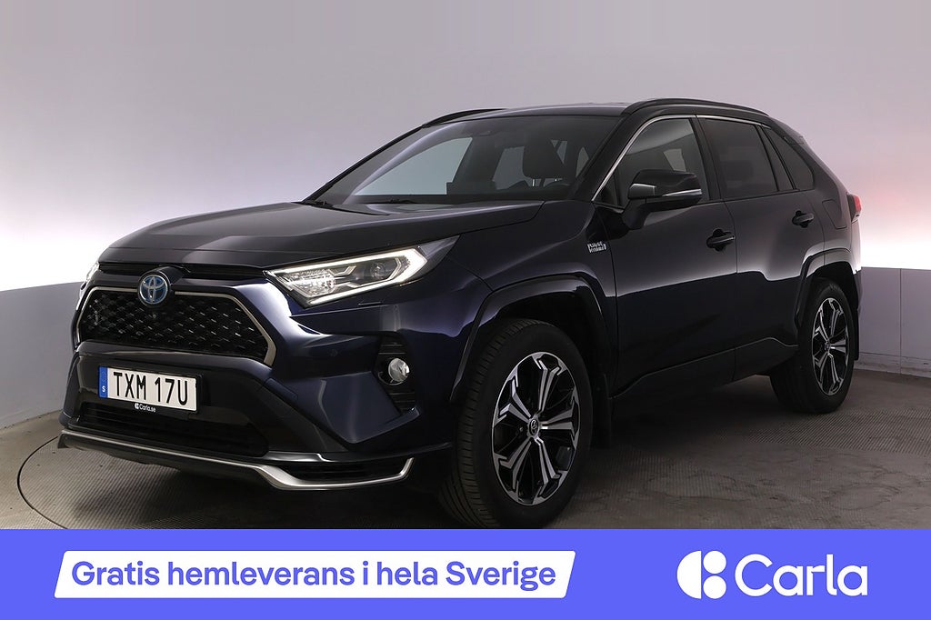 Toyota RAV4 Plug-in AWD Style Premium Läder JBL 360 HUD Drag