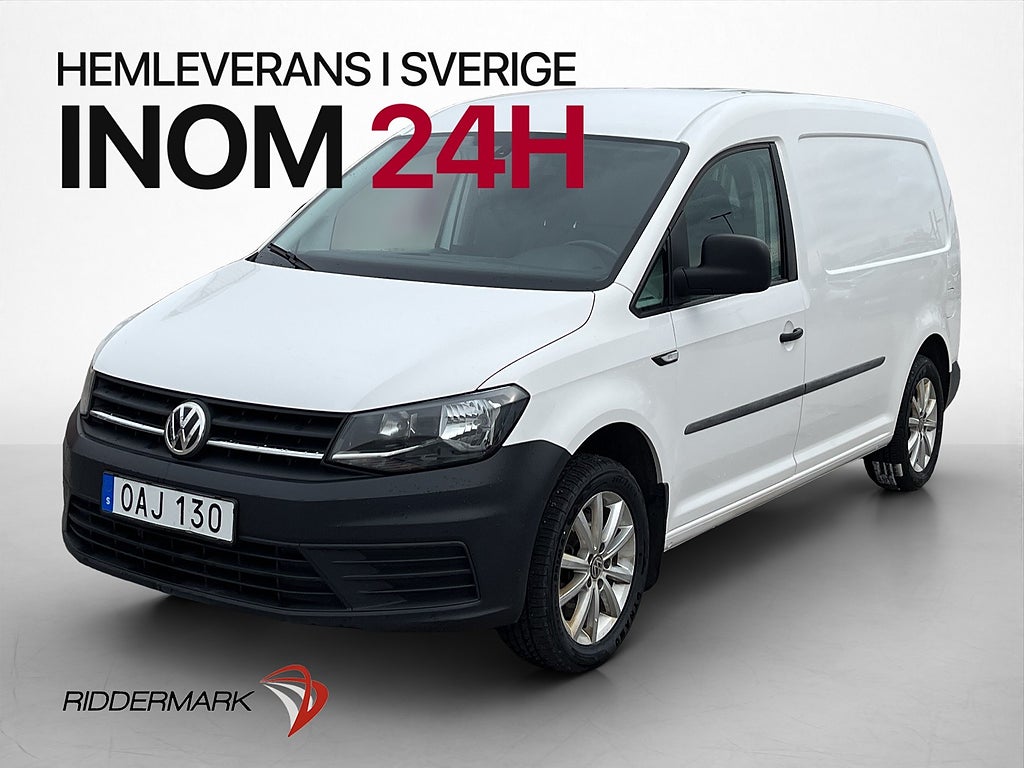 Volkswagen Caddy Maxi 2.0 TDI 150hk Drag Farthållare Värmare