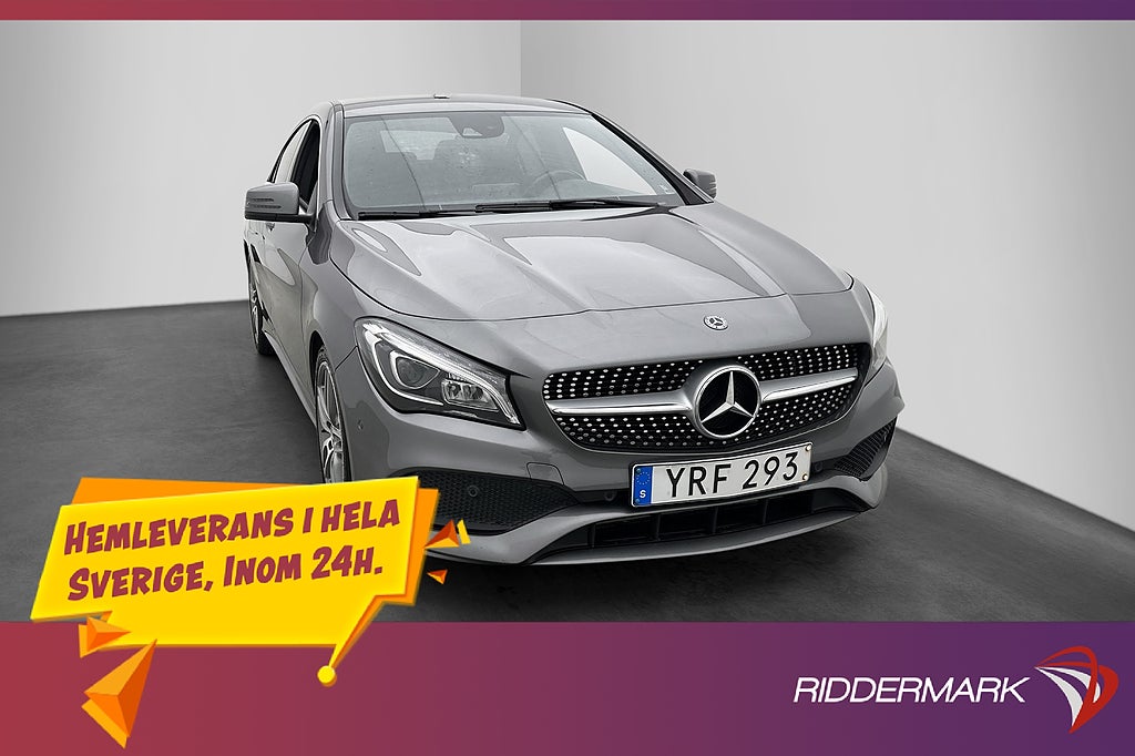 Mercedes-Benz CLA 200 156hk AMG Kamera Värmare 1 Brukare