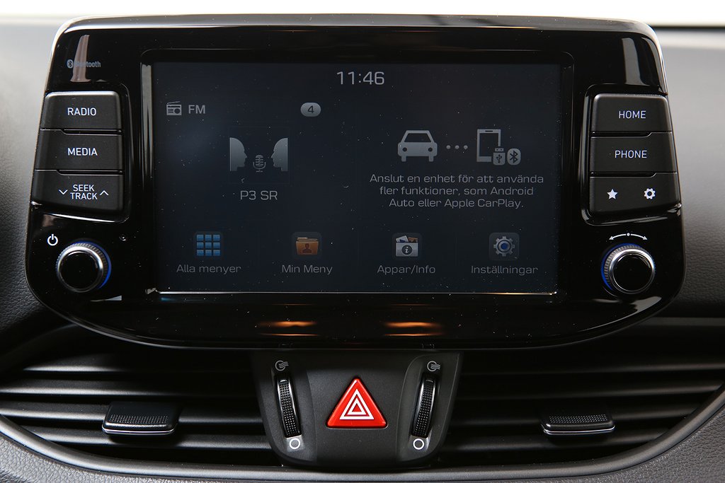 Hyundai i30 1,4 T-GDi 140hk Comfort Kombi CarPlay Kamera 2019