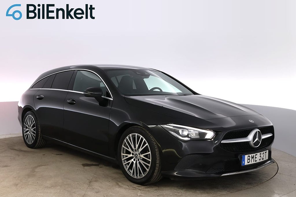 Mercedes-Benz CLA 200 d Shooting Brake Läder Kamera Wide