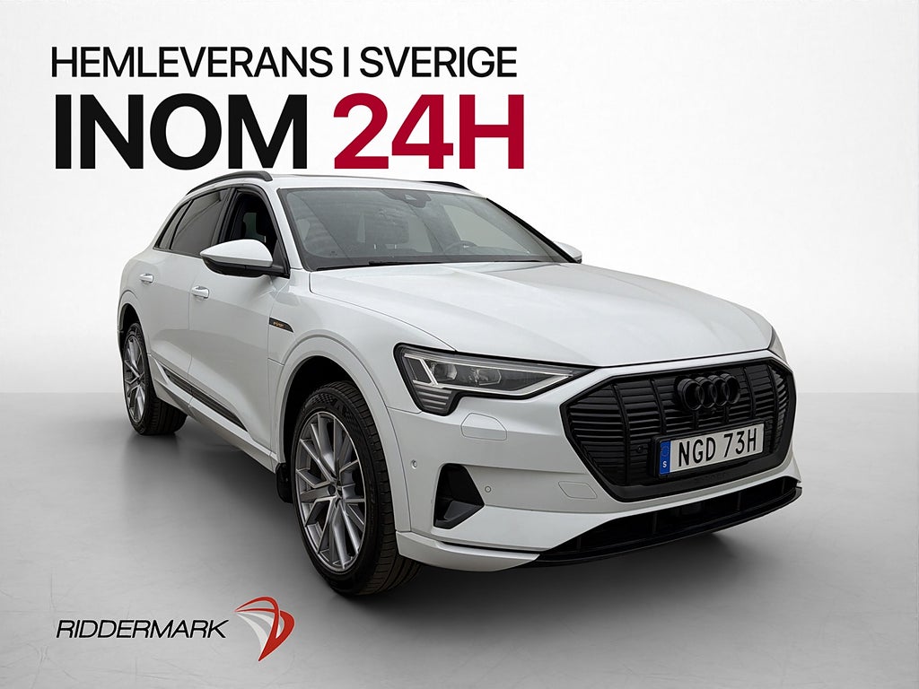 Audi E-Tron quattro 408hk 360° Pano  Drag B&O Navi