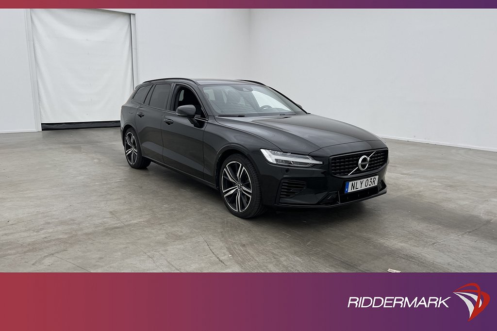 Volvo V60 Recharge T6 AWD R-Design Kamera VOC P-Värmare Drag