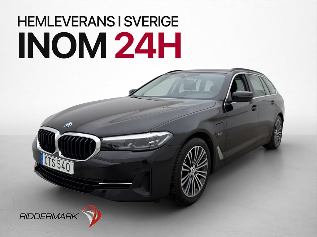 BMW 530e Touring 292hk Kamera Navi CarPlay Ambient Drag