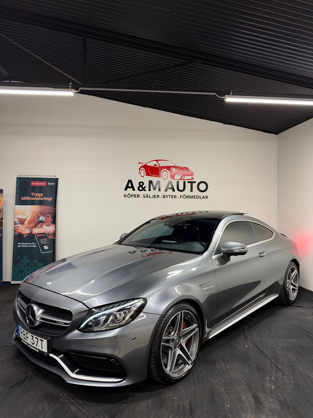 Mercedes-Benz C63 C 63 S Coupé AMG 640HK - Pano/Catless/Kolfiber/360/Navi