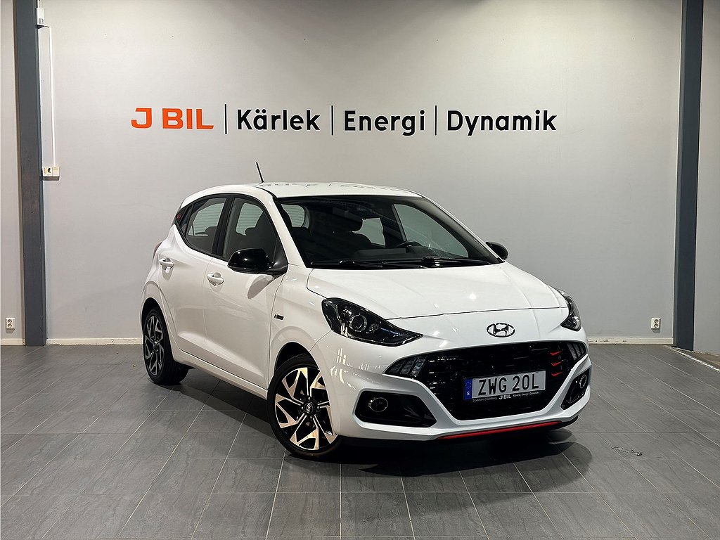 Hyundai i10 N-Line 1.0 T-GDI 100hk Man - BACKKAMERA