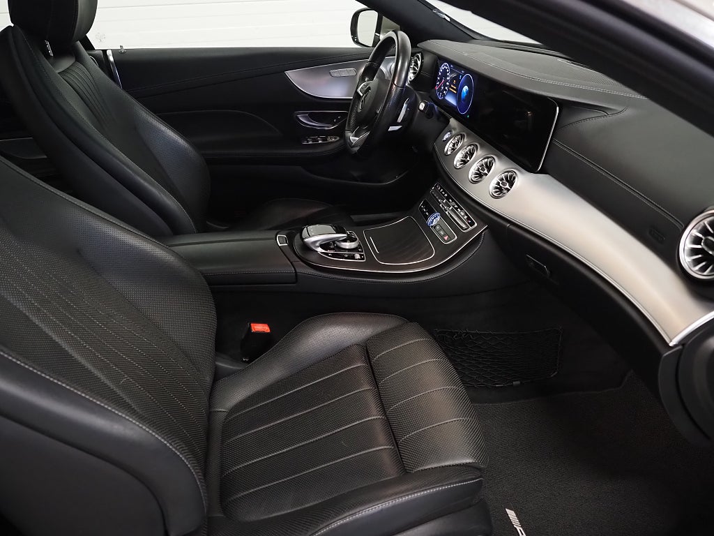 Mercedes-Benz E200 200 4MATIC Coupé Aut AMG Burmester Pano Widescreen Navi