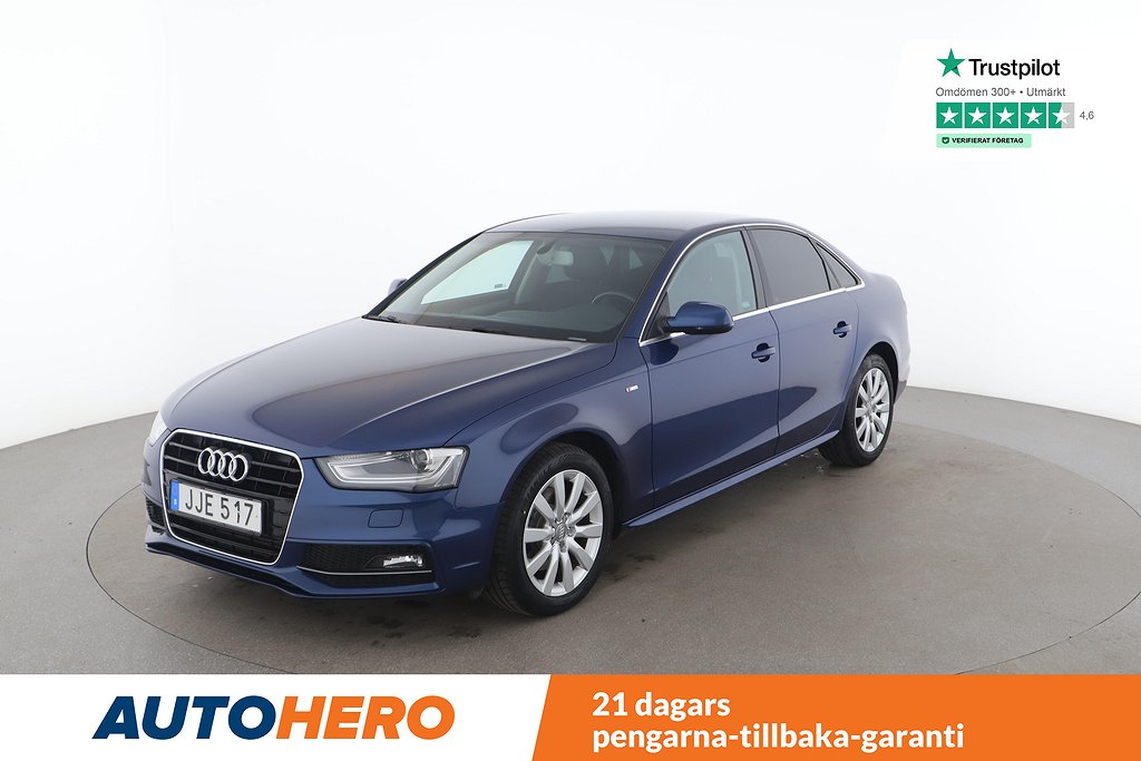 Audi A4 Sedan 1.8 TFSI Multitronic S Line / M-Värmare, 170HK