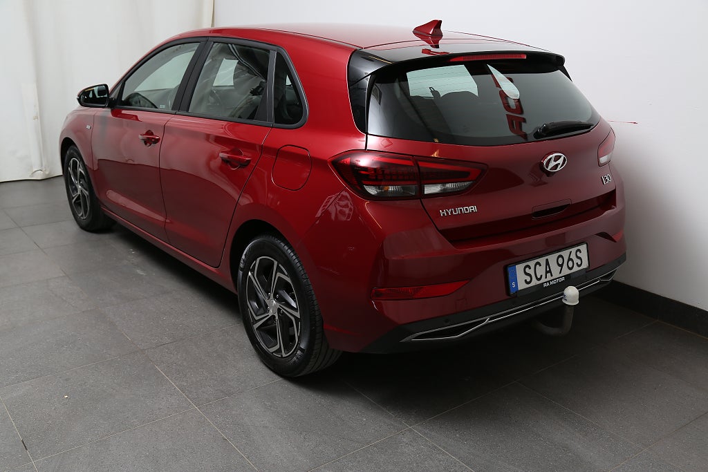 Hyundai i30 1,5 T-GDI 48V MHEV 159hk Advanced Aut Keyless Dragkrok 2022