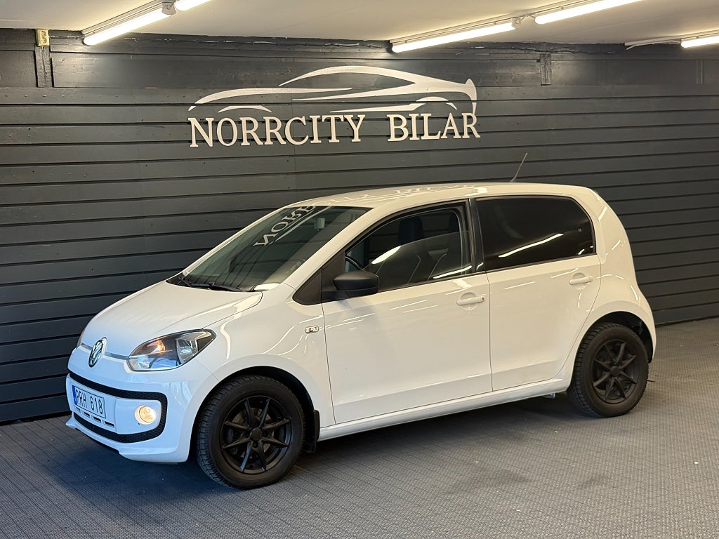 Volkswagen UP! 5-dörrar 1.0 MPI high up! / Nybesiktigad / P-sensorer
