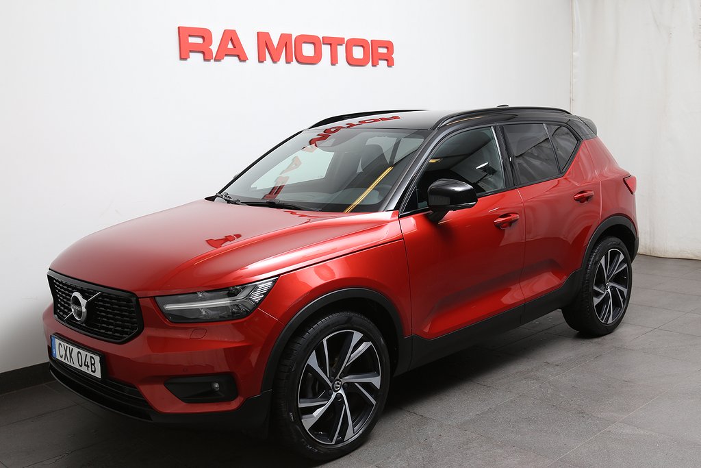 Volvo XC40 T3 R-Design Aut 360° I Skinn l 20" l H/K l Drag 2021