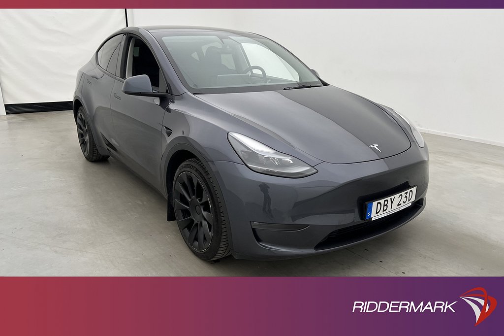 Tesla Model Y Long Range AWD Svensksåld AP MOMS Leasbar