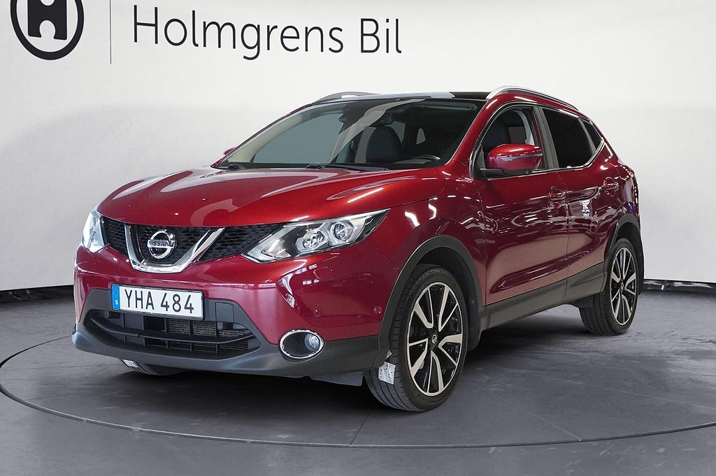 Nissan Qashqai 1.2 DIG-T Manuell, 115hk, 2016 Drag Navi Backkamera | Ränta
