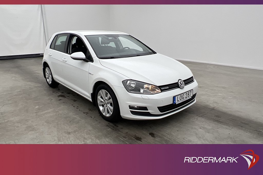 Volkswagen Golf 1.6 TDI 110hk Värmare Farthållare Bluetooth