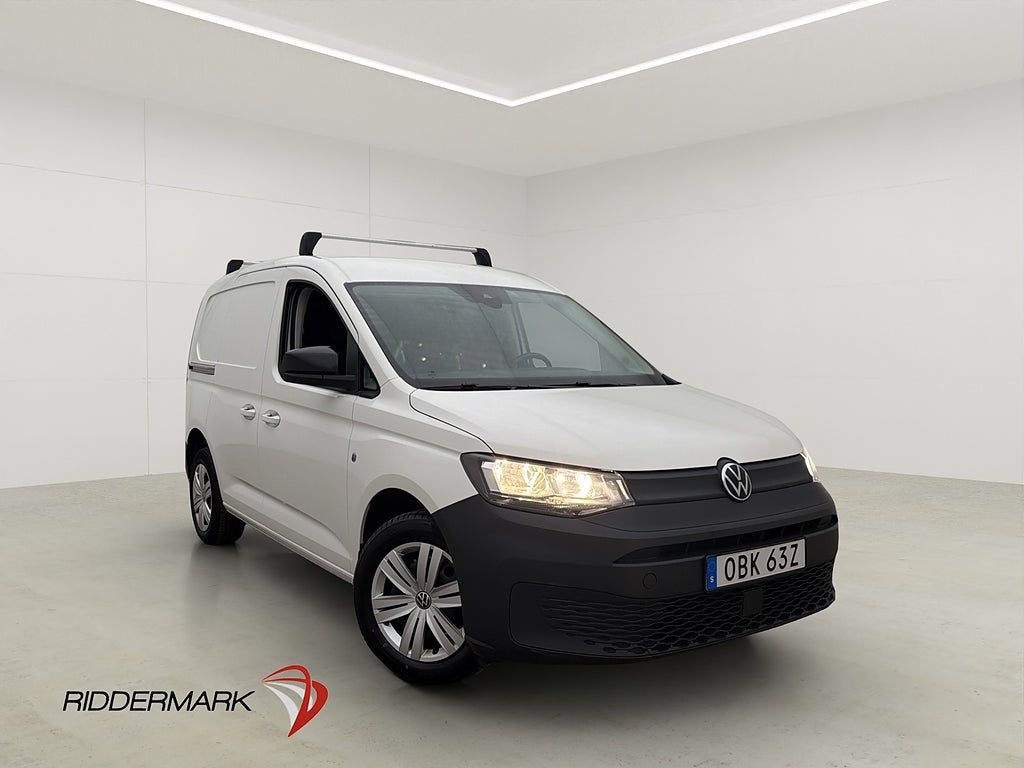 Volkswagen Caddy Cargo 2.0TDI Värm Drag Kamera CARPLAY Moms