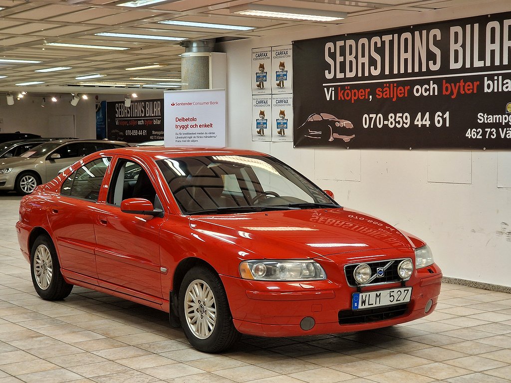 Volvo S60 2.4 Momentum drag lågmil 140Hk