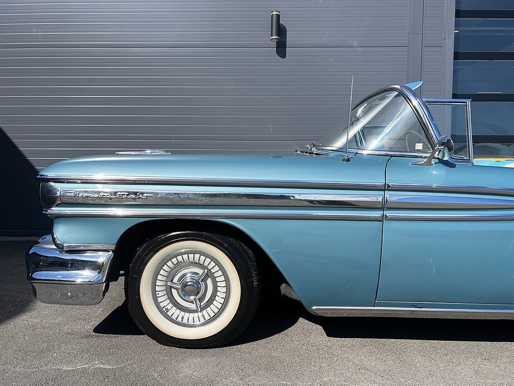 Oldsmobile Ninety-Eight Convertible Coupé 6.1 V8 Hydra-Matic, 4-trinn, 309hk, 1958