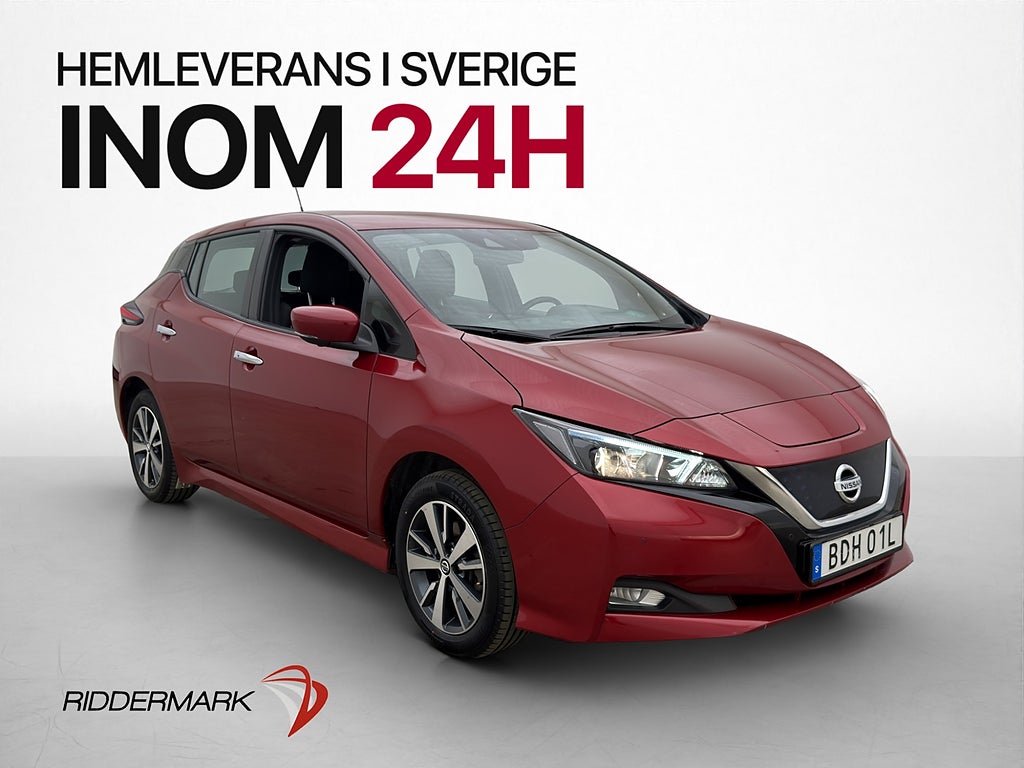 Nissan Leaf 150hk Acenta 360° Kamera CarPlay Rattvärme MOMS