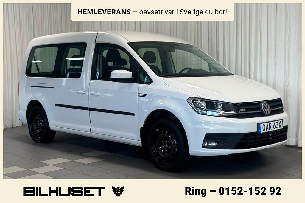 Volkswagen Caddy ABT E-Caddy Maxi Life DSG Sensorer Carplay 