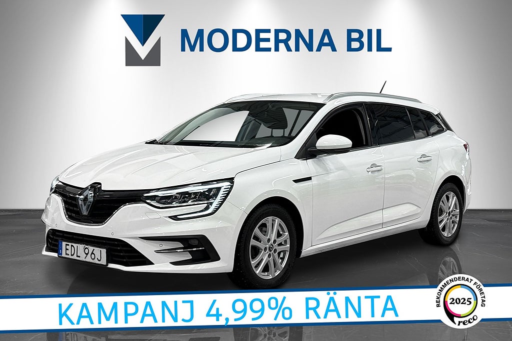 Renault Mégane Sport Tourer 1.5 115hk M-värmare CarPlay PDC Nybes Moms