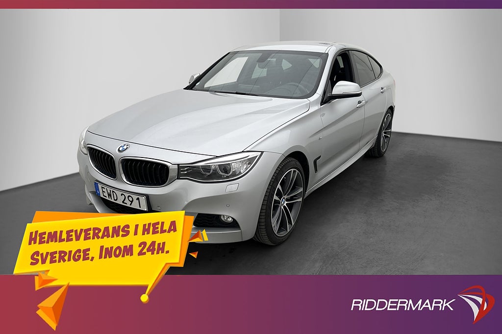 BMW 335 i xDrive GT 306hk M Sport H/K Kamera Skinn Navigator