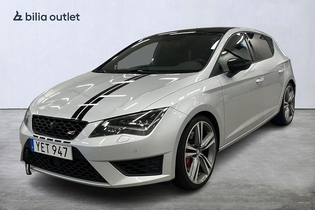 Seat Leon Cupra 2.0 TSI Taklucka P-sensorer CarPlay 