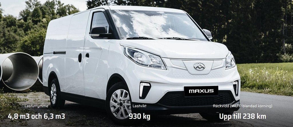 Maxus e-Deliver 3 SWB | 52,5kwh | MOMS |UTFÖRSÄLJNING 2022