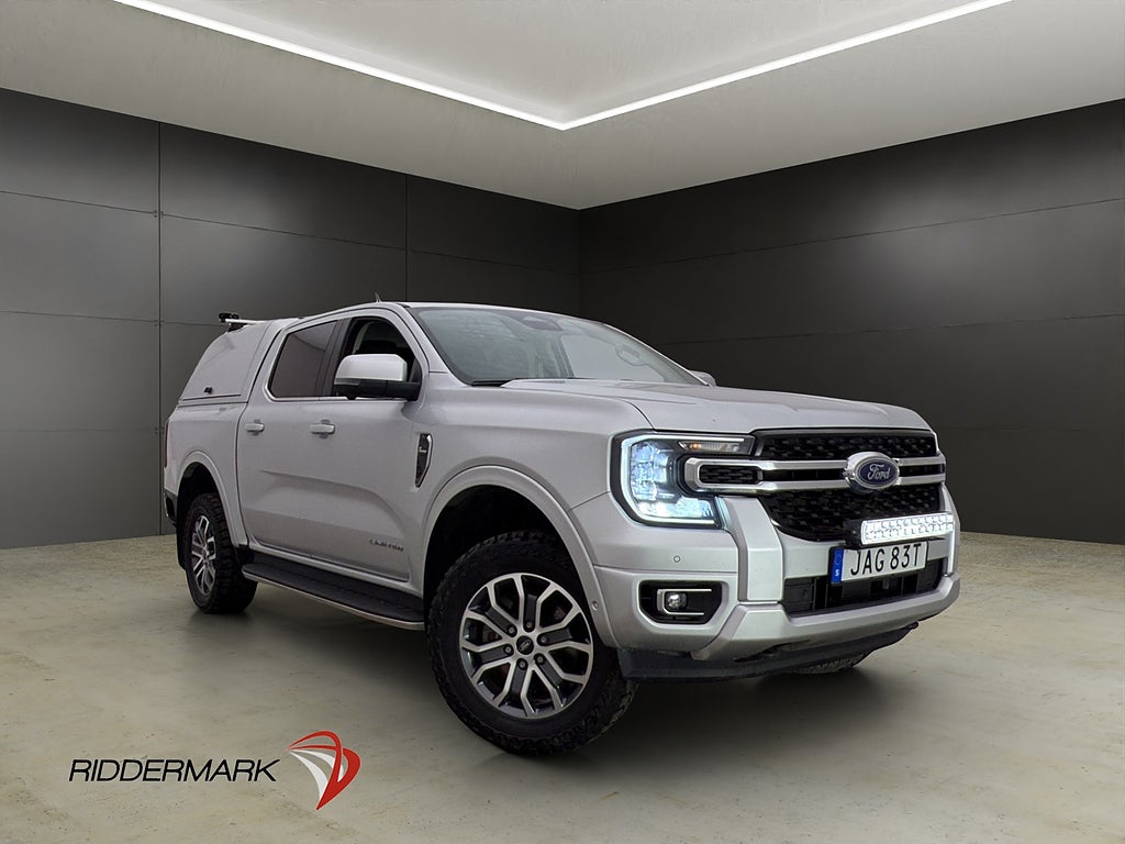Ford ranger Limited e-4WD Värm Cockpit Kåpa B&O CARPLAY Moms