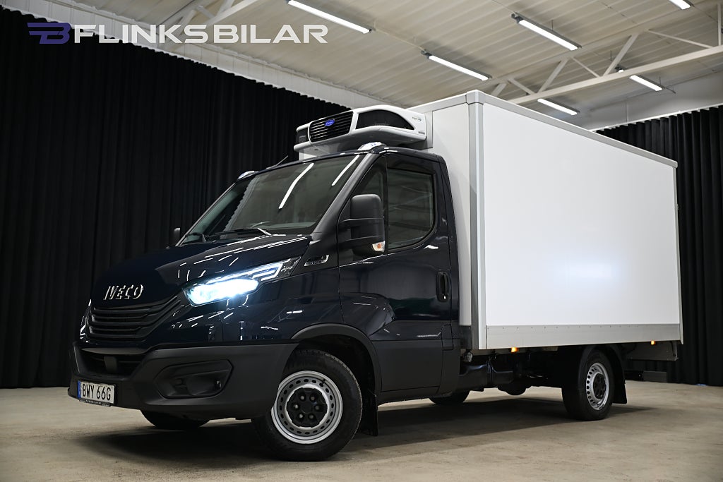 Iveco Daily 136HK Automat|Kylbil|Nattkyla|Bakgavellyft|Lågmil|SeUtr