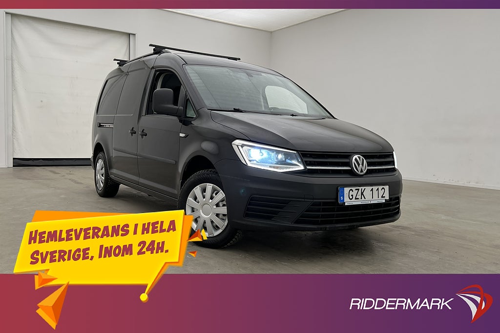Volkswagen Caddy Maxi 2.0TDI Värmare Dragkrok PDC V-Inredd