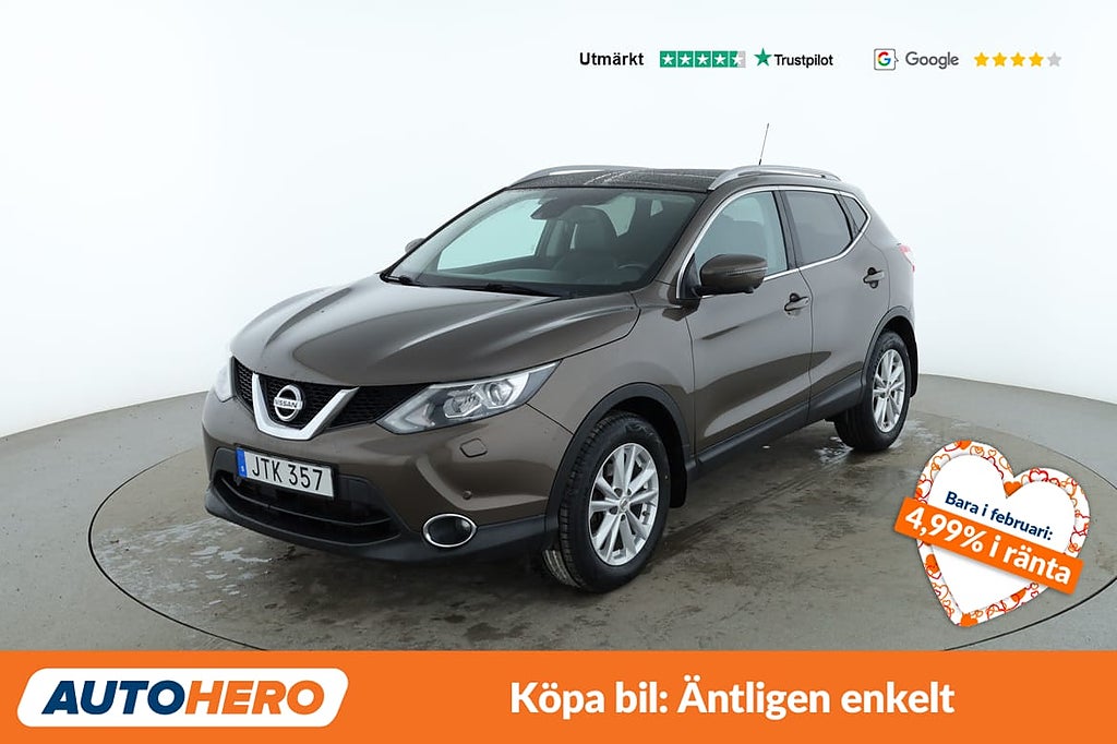 Nissan Qashqai 1.2 DIG-T XTRONIC / 360-kamera, GPS, Elstol