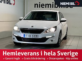 Peugeot 308 1.2 Active Farthållare Psens Låg skatt S/V-hjul