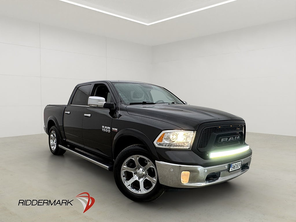 Dodge RAM 1500 Laramie 5.7 4x4 Luft Alpine Kamera Drag Skinn